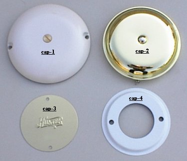 Ceiling fan parts - Switch housing cap for ceiling fans.